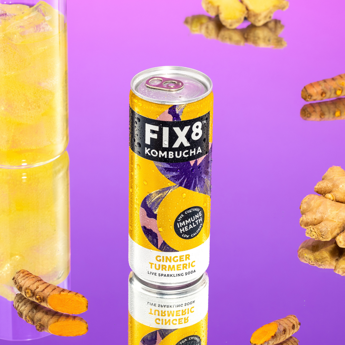 Ginger Turmeric Kombucha