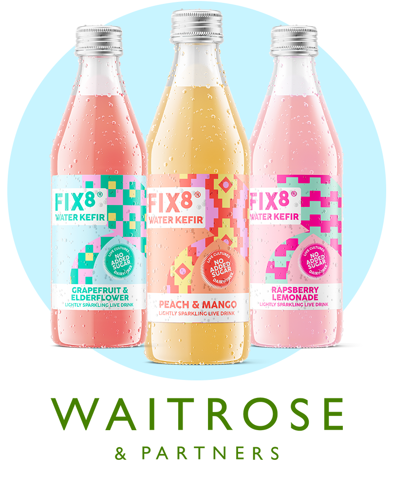 KEFIRE Raspberry Lemonade Water Kefir – Fix8